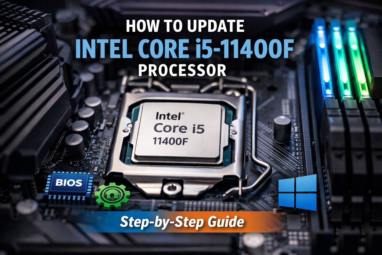 How to Update Intel Core i5 11400F Processor