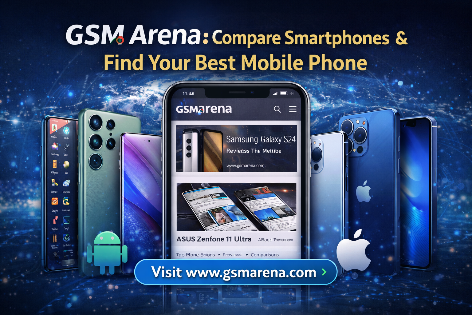 How GSM Arena Helps You Compare Smartphones and Find the Best Mobile Phone