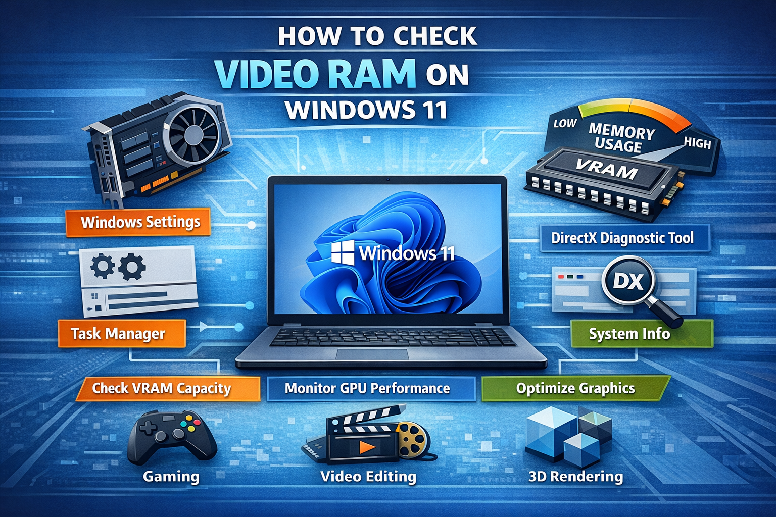How to Check Video RAM on Windows 11